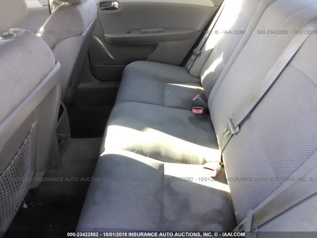 1G1ZG57B884281646 - 2008 CHEVROLET MALIBU LS Tünd mavi foto 8