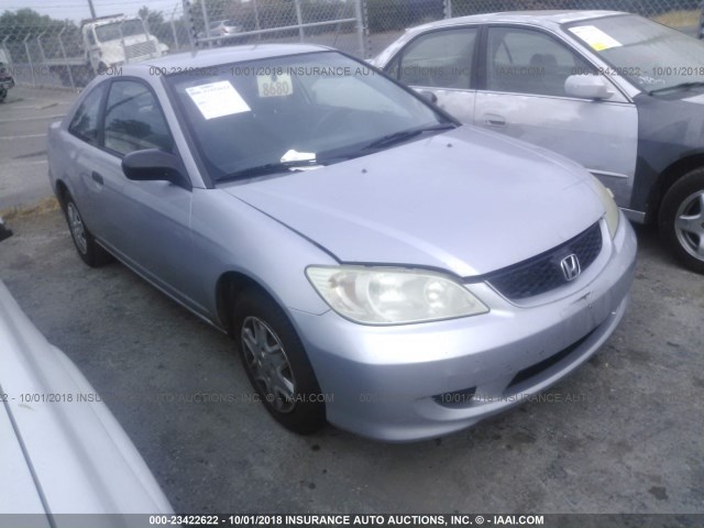 1HGEM22184L027870 - 2004 HONDA CIVIC DX VP 银色 照片 1
