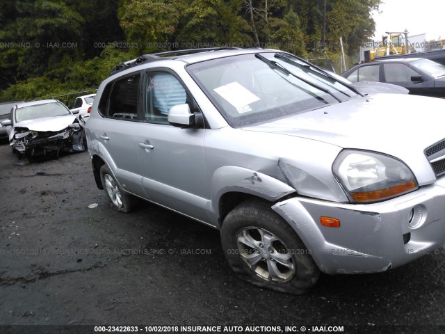 KM8JN12B69U997100 - 2009 HYUNDAI TUCSON SE/LIMITED SILVER photo 6