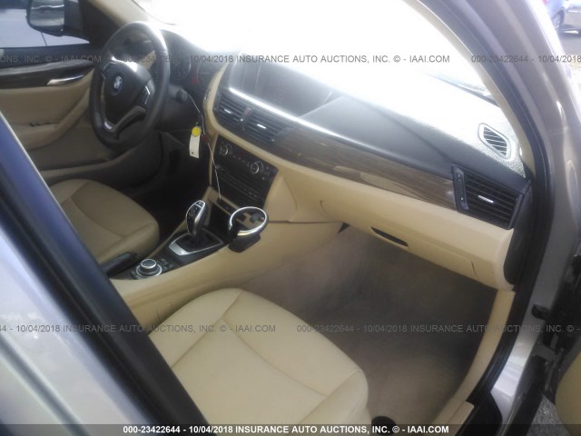 WBAVM1C52EVW54111 - 2014 BMW X1 SDRIVE28I TAN photo 5