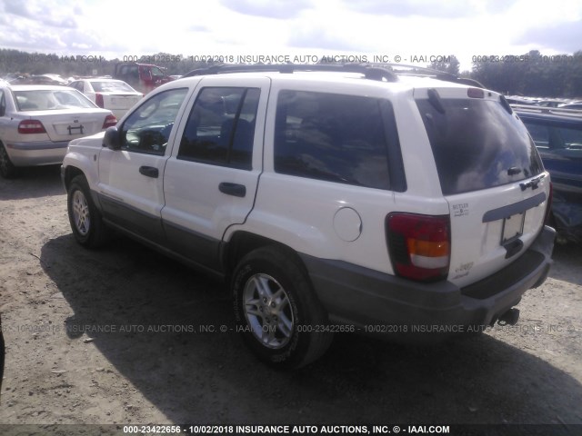 1J4GW48S64C413940 - 2004 JEEP GRAND CHEROKEE LAREDO/COLUMBIA/FREEDOM 白色 照片 3