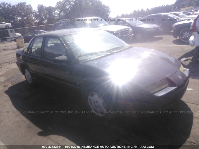 1G8ZH528XSZ338076 - 1995 SATURN SL1 BLACK photo 1