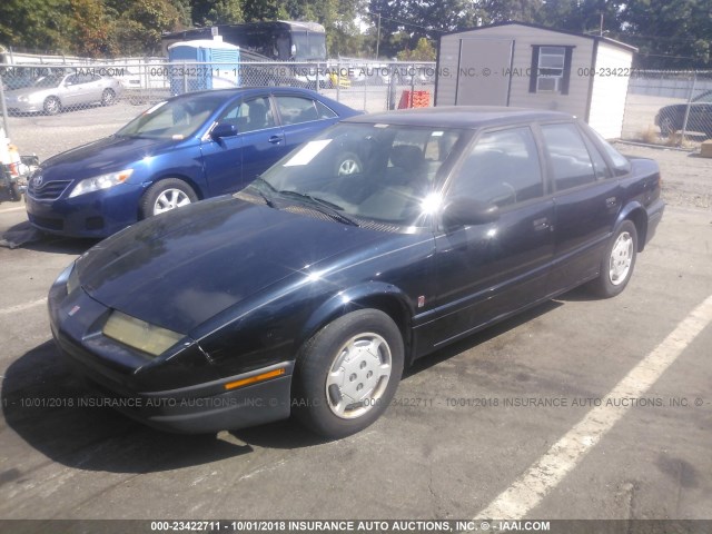 1G8ZH528XSZ338076 - 1995 SATURN SL1 BLACK photo 2