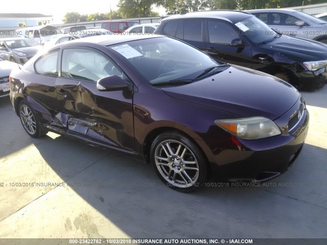 JTKDE167070201008 - 2007 TOYOTA SCION TC 紫色 照片 1