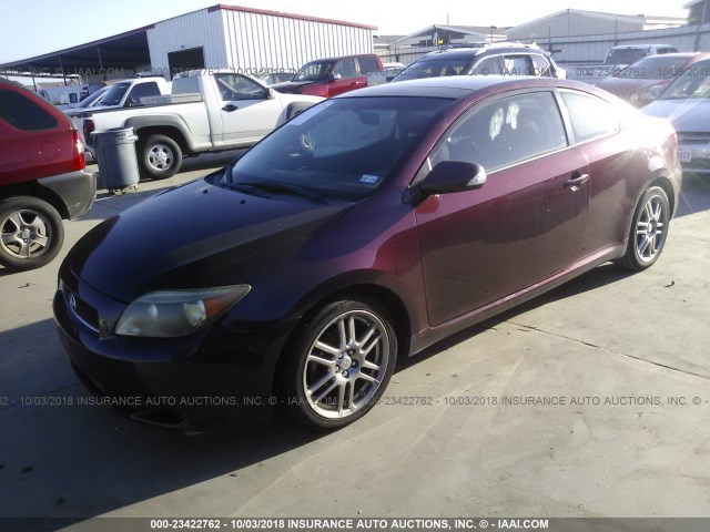 JTKDE167070201008 - 2007 TOYOTA SCION TC 紫色 照片 2