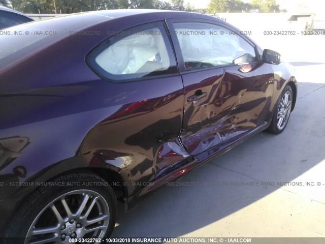 JTKDE167070201008 - 2007 TOYOTA SCION TC 紫色 照片 6
