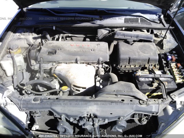 4T1BE32K72U057510 - 2002 TOYOTA CAMRY LE/XLE/SE BLACK photo 10