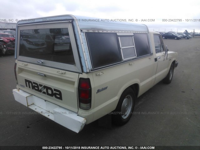 JM2UC121XC0553212 - 1982 MAZDA B2000 BROWN photo 4