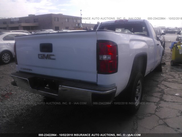 1GTN1LEC2JZ900631 - 2018 GMC SIERRA C1500 WHITE photo 4