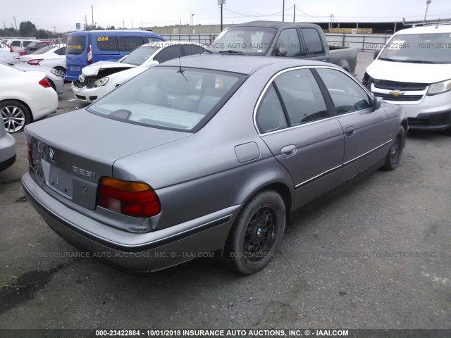 WBADD6323WBW46701 - 1998 BMW 528 I AUTOMATIC GRAY photo 4