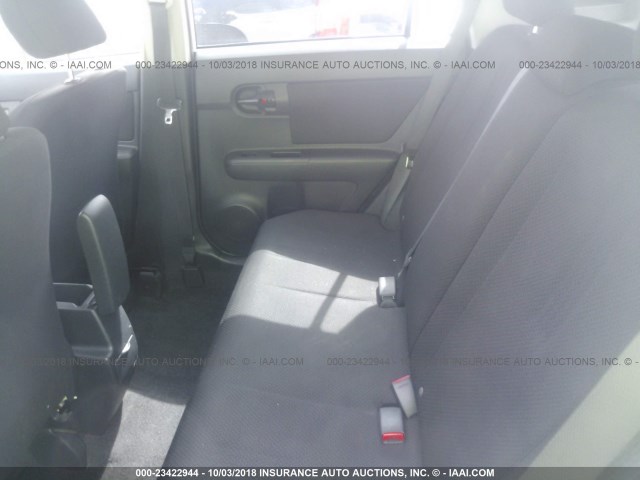 JTLKE50E681019973 - 2008 TOYOTA SCION XB Ağ foto 8