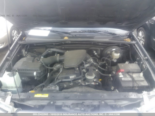 5TFUX4EN1CX010993 - 2012 TOYOTA TACOMA ACCESS CAB Մոխրագույն լուսանկար 10