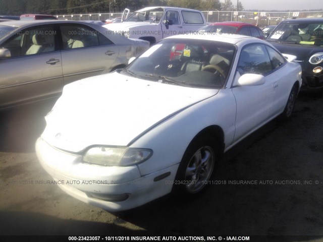 1YVGE31D5T5577725 - 1996 MAZDA MX-6 LS WHITE photo 2