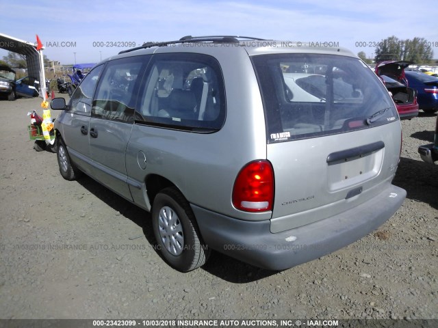 2C4GJ24G0YR863915 - 2000 CHRYSLER GRAND VOYAGER  GRAY photo 3