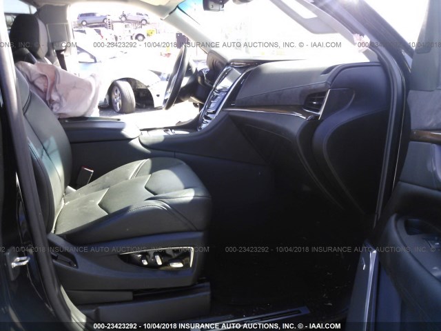 1GYS4HKJ3HR134908 - 2017 CADILLAC ESCALADE ESV LUXURY BLACK photo 5