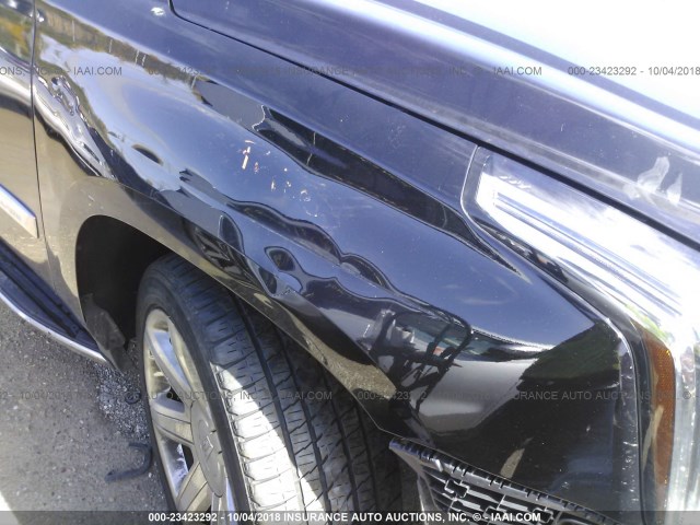 1GYS4HKJ3HR134908 - 2017 CADILLAC ESCALADE ESV LUXURY BLACK photo 6
