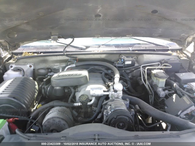 3GNGK26J3XG202820 - 1999 CHEVROLET SUBURBAN K2500 GRAY photo 10