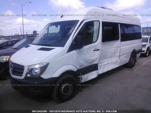 WDZPE8DD7GP191865 - 2016 MERCEDES-BENZ SPRINTER 2500 WHITE photo 6