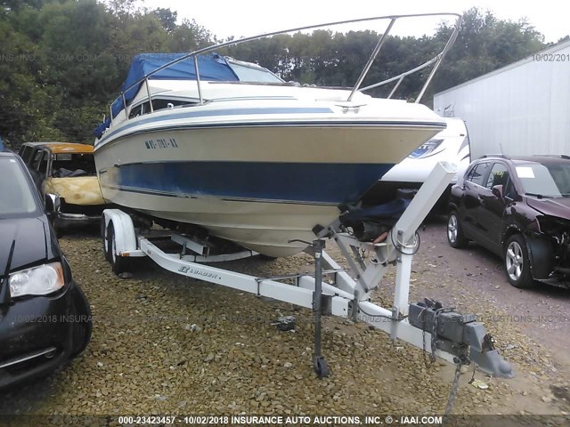 SEAR5573A686 - 1986 SEAR BOAT & TRAILER  BOAT 23 F  WHITE photo 1