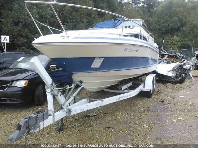 SEAR5573A686 - 1986 SEAR BOAT & TRAILER  BOAT 23 F  WHITE photo 2