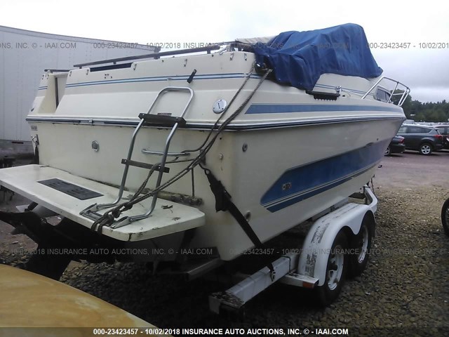 SEAR5573A686 - 1986 SEAR BOAT & TRAILER  BOAT 23 F  WHITE photo 4