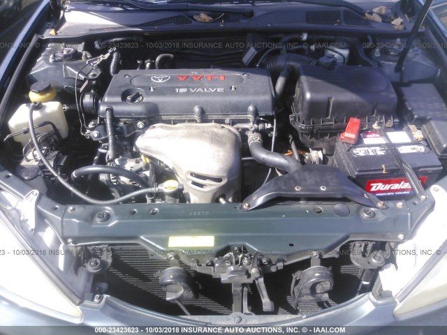 4T1BE32K63U736444 - 2003 TOYOTA CAMRY LE/XLE/SE Açıq mavi foto 10