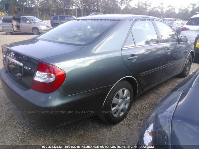 4T1BE32K63U736444 - 2003 TOYOTA CAMRY LE/XLE/SE Açıq mavi foto 4