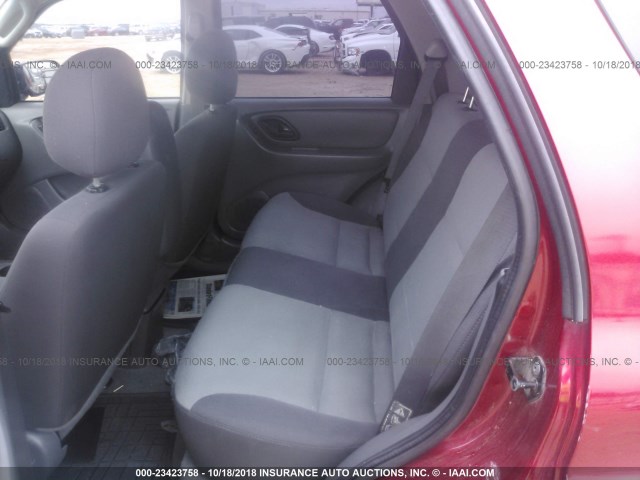 1FMYU02173KA26175 - 2003 FORD ESCAPE XLS RED photo 8