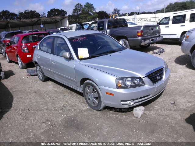 KMHDN46D36U370974 - 2006 HYUNDAI ELANTRA GLS/GT/LIMITED SILVER photo 1