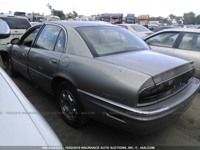 1G4CW52KXY4138846 - 2000 BUICK PARK AVENUE  GOLD photo 3