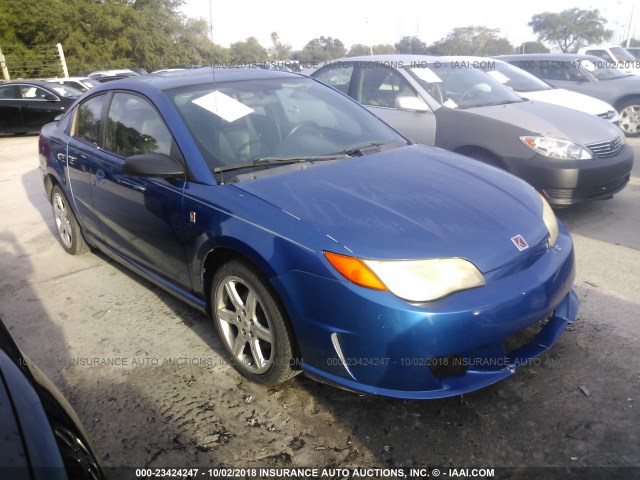 1G8AY12P44Z207631 - 2004 SATURN ION REDLINE BLUE photo 1