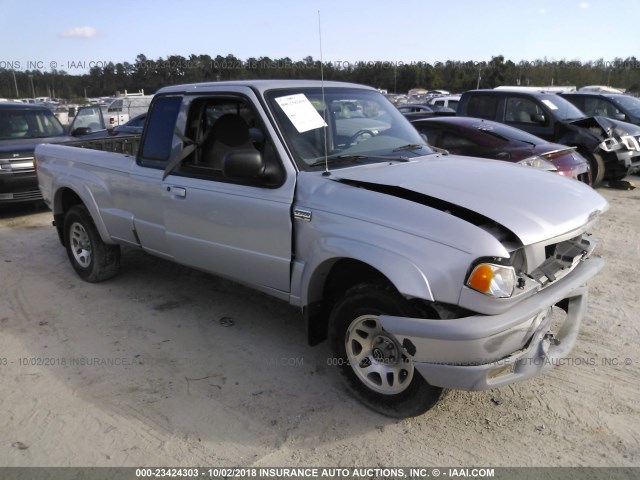 4F4YR16V42TM22993 - 2002 MAZDA B3000 CAB PLUS SILVER photo 1