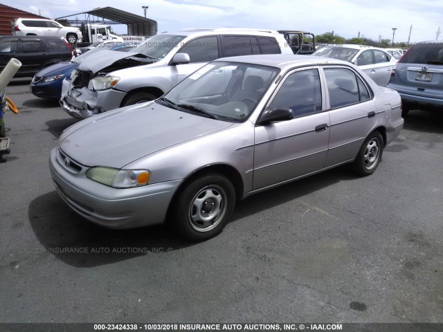 1NXBR12E2WZ055477 - 1998 TOYOTA COROLLA VE/CE/LE 深棕色 照片 2