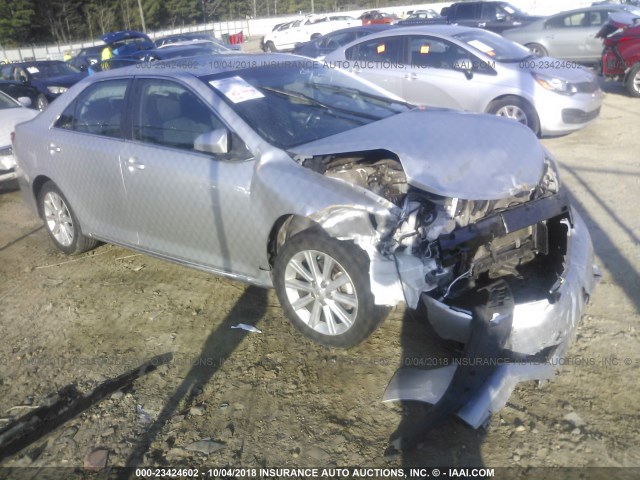4T1BF1FK3CU024677 - 2012 TOYOTA CAMRY SE/LE/XLE SILVER photo 1