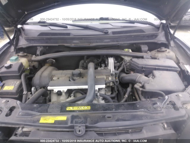 YV1CZ59H441076131 - 2004 VOLVO XC90 BLUE photo 10