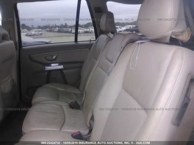 YV1CZ59H441076131 - 2004 VOLVO XC90 BLUE photo 8