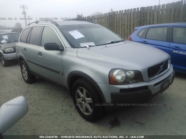 YV1CZ59H041072836 - 2004 VOLVO XC90 SILVER photo 1