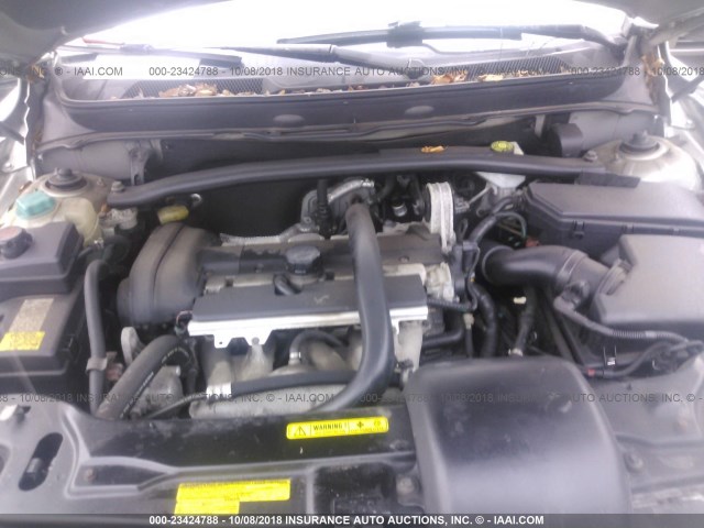 YV1CZ59H041072836 - 2004 VOLVO XC90 SILVER photo 10