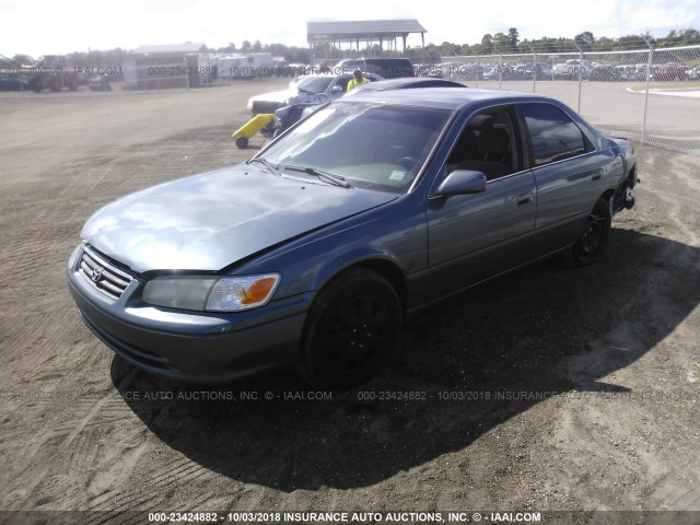 4T1BG22K51U784972 - 2001 TOYOTA CAMRY CE/LE/XLE 青色 照片 2