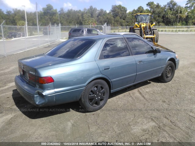 4T1BG22K51U784972 - 2001 TOYOTA CAMRY CE/LE/XLE 青色 照片 4