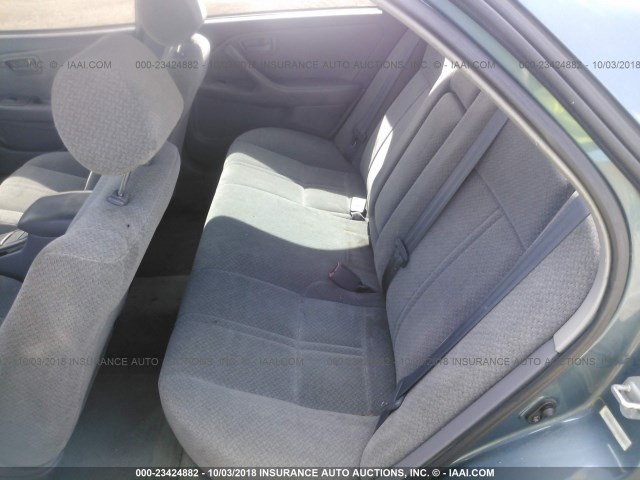 4T1BG22K51U784972 - 2001 TOYOTA CAMRY CE/LE/XLE 青色 照片 8