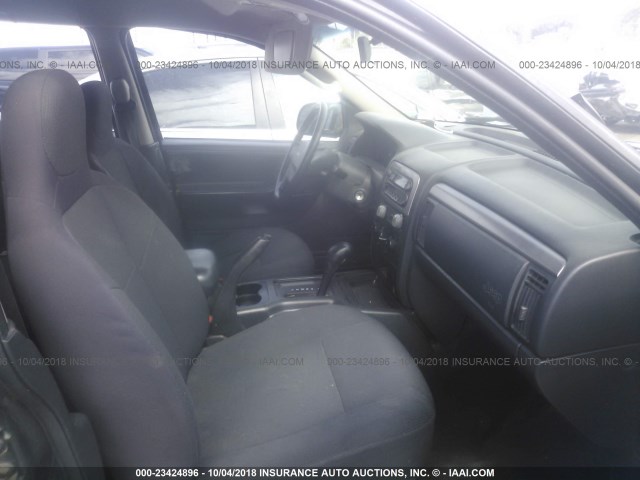 1J4GX48S74C155277 - 2004 JEEP GRAND CHEROKEE LAREDO/COLUMBIA/FREEDOM 黑色 照片 5