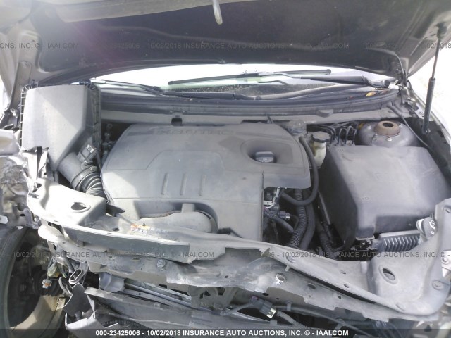 1G1ZC5E19BF212305 - 2011 CHEVROLET MALIBU 1LT BROWN photo 10