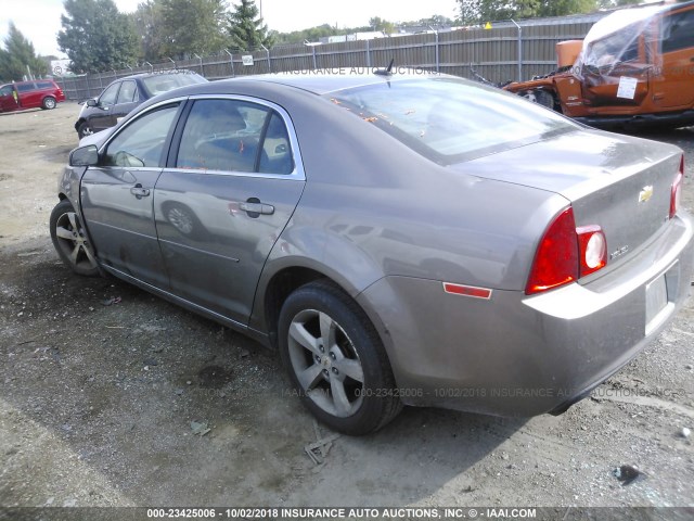 1G1ZC5E19BF212305 - 2011 CHEVROLET MALIBU 1LT BROWN photo 3