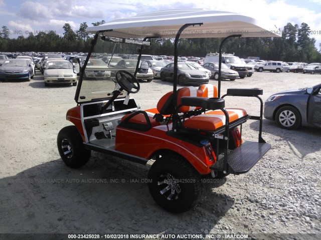 4M9M32B42HC020003 - 2017 CLUB CAR GOLF CART  ORANGE photo 3