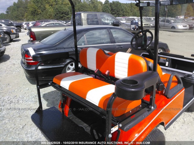 4M9M32B42HC020003 - 2017 CLUB CAR GOLF CART  ORANGE photo 8