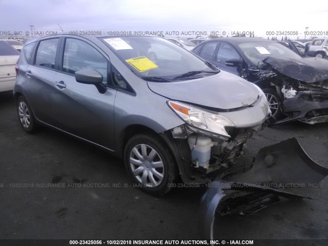 3N1CE2CP6FL412473 - 2015 NISSAN VERSA NOTE S/S PLUS/SV/SL/SR GRAY photo 1