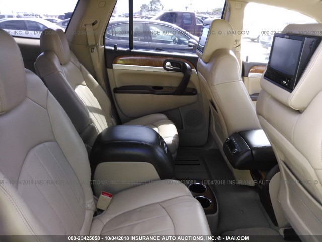 5GAER23D39J153423 - 2009 BUICK ENCLAVE CXL Blanc photo 8