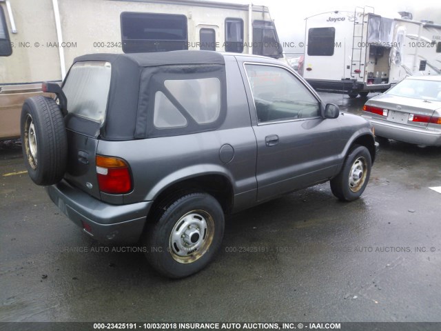 KNDJB623X25132195 - 2002 KIA SPORTAGE GRAY photo 4