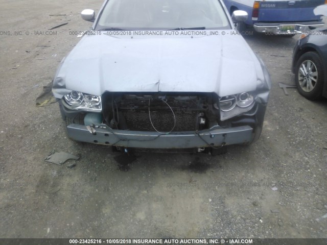 2C3KA63H06H165761 - 2006 CHRYSLER 300C GRAY photo 6